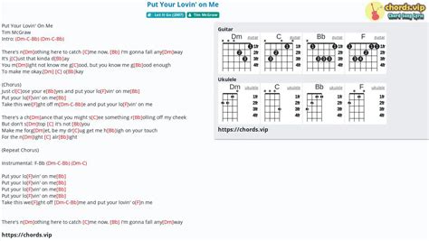 Chord: Put Your Lovin' on Me - tab, song lyric, sheet, guitar, ukulele ...