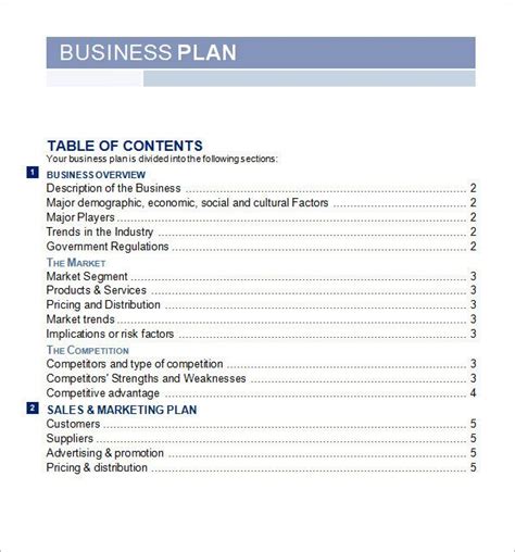 Best Business Plan Template 2016 Awesome Business Plan Template Word | Business plan template ...