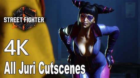 Street Fighter 6 All Juri Cutscenes 4K - YouTube