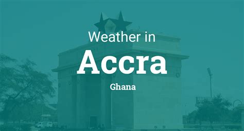 Weather for Accra, Ghana