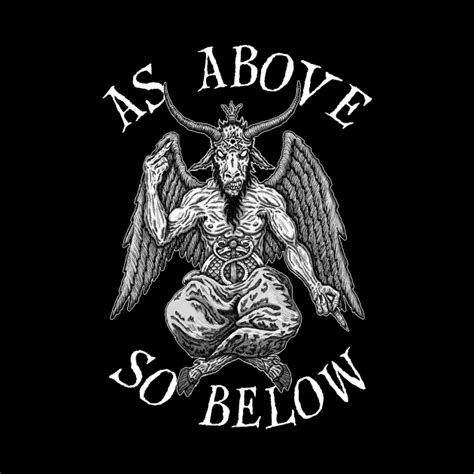 As above, so below - Azhmodai 2019 - Baphomet - Pillow | TeePublic