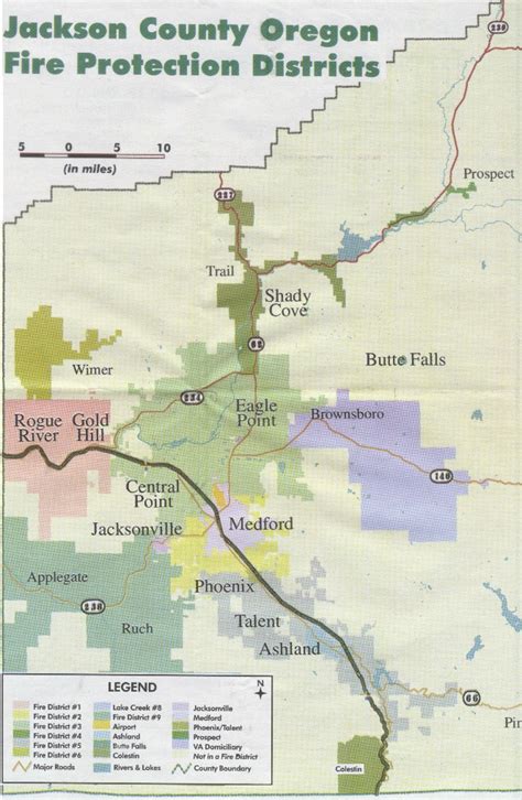 Jackson County Fire Map | Zip Code Map