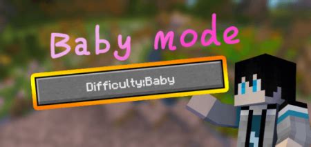 Baby Mode - Super Easy Survival | Minecraft Addon