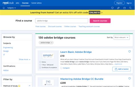 11 Websites To Learn Adobe Bridge Lessons Online (Free And Paid) - CMUSE