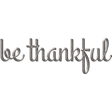 Be Thankful Word Art graphic by Marisa Lerin | DigitalScrapbook.com ...