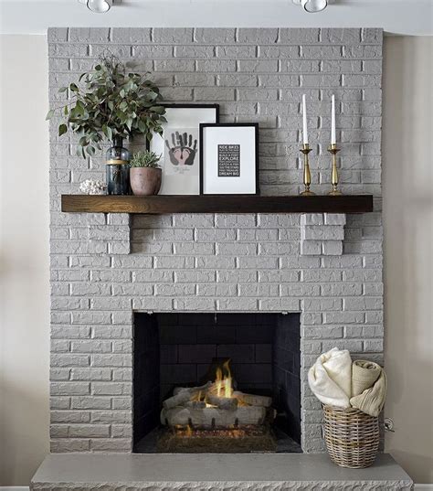 20+ Creative Rustic Brick Fireplace Living Room Decor Ideas ...