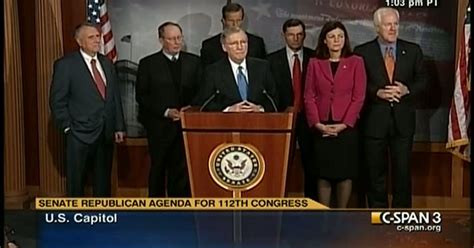 Senate Republican Agenda | January 6, 2011 | C-SPAN.org