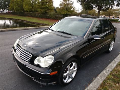 2007 Mercedes-Benz C-Class C230 SPORT 2007 MERCEDES C230 SPORT BLACK ...