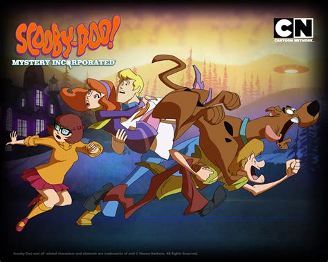 American top cartoons: Scooby doo mystery incorporated