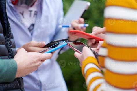 students in modern school using modrn technology 10659903 Stock Photo at Vecteezy