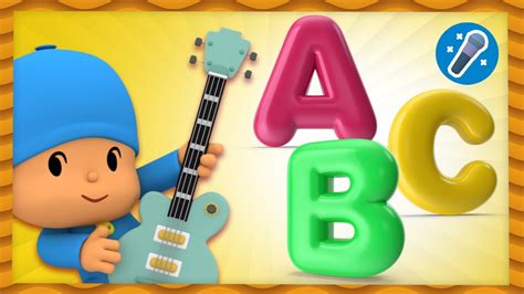 🎤 ABC | Karaoke + Nursery Rhymes & Baby Songs - Pocoyo Accords - Chordify