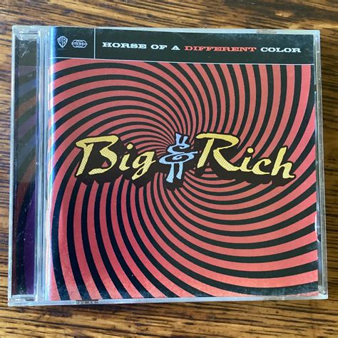 Big & Rich Horse of A Different Color Stereo CD WB Records 48520-2 - Etsy