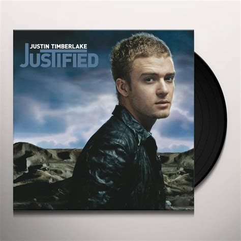 Justin Timberlake JUSTIFIED Vinyl Record