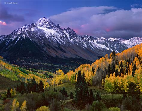 Autumn Sunrise Over Mt. Sneffels : Colorado : Joseph Kayne Photography