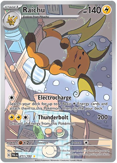 Raichu - Paldea Evolved #211 Pokemon Card