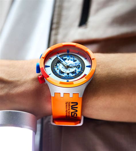 Swatch Watch Big Bold Chrono - NASA Launch SB04Z401