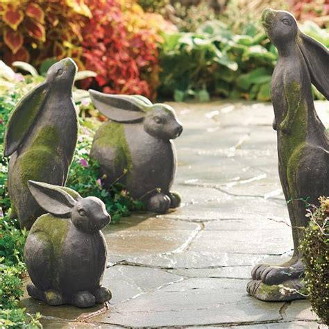 Sculpted Garden Bunnies | Grandin Road