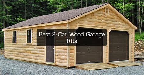 7 Best 2-Car Wood Garage Kits of 2024 - Garagehold