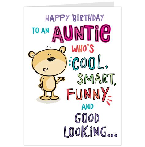 Humorous Happy Birthday Aunt Quotes. QuotesGram