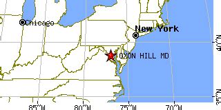 Oxon Hill, Maryland (MD) ~ population data, races, housing & economy