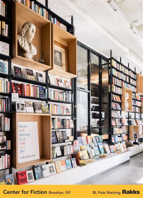 The Center for Fiction - Rakks Architectural Shelving and Hardware