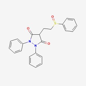 Sulfinpyrazone | C23H20N2O3S | CID 5342 - PubChem