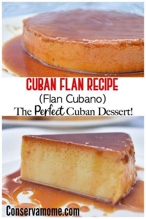 ConservaMom - Easy Cuban Flan Recipe (Flan Cubano) - ConservaMom