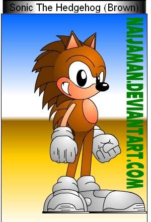 Sonic The Brown Hedgehog by NaijaMan on DeviantArt