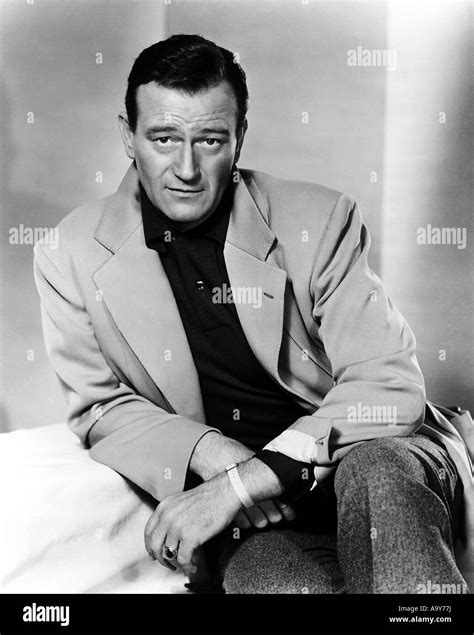 JOHN WAYNE - US film actor Stock Photo - Alamy