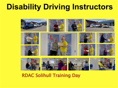 ADI Training Programme | Disability Driving Instructors