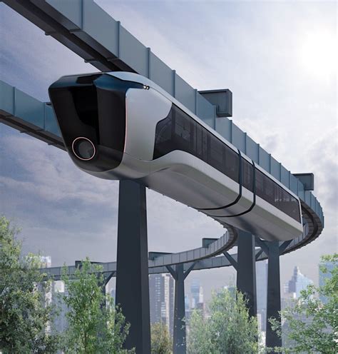 Hanging Monorails are Here to Stay - Yanko Design | Futuristic architecture, Futuristic ...