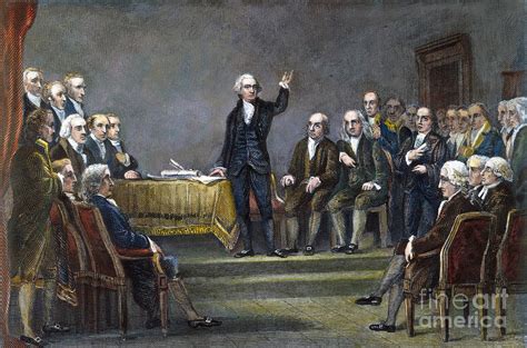 Constitutional Convention Of 1787 Painting