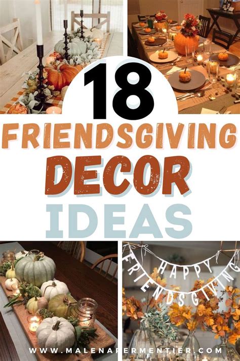 18 Best Friendsgiving Decor Ideas For A Stunning Dinner Party | Friendsgiving decorations ...