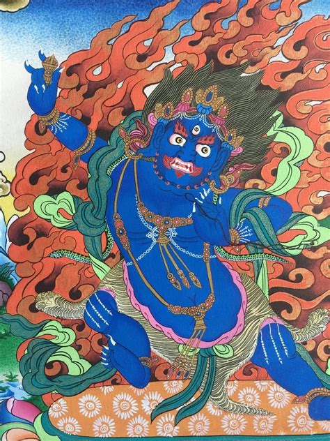 Vajrapani Thangka | Exotic India Art