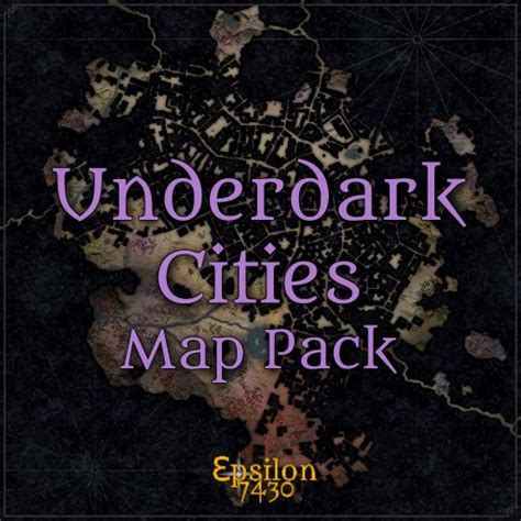 Underdark Cities Map Pack | Roll20 Marketplace: Digital goods for online tabletop gaming