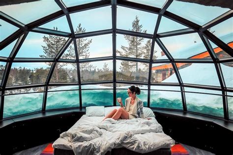 The best glass igloo hotel in Lapland - Kakslauttanen Arctic Resort ...