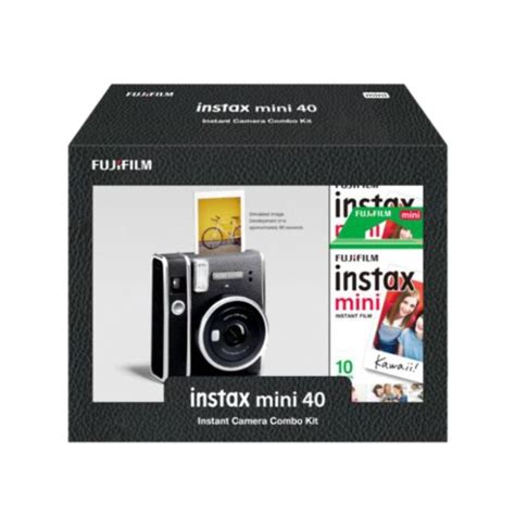 Fujifilm Instax Mini 40 Combo Kit - M S Color Service