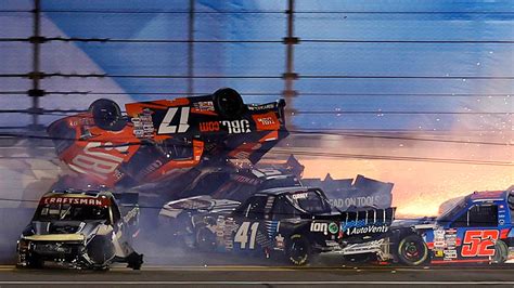 NASCAR truck goes airborne in fiery 12-vehicle wreck at Daytona | Fox News