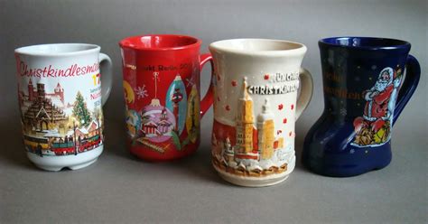 ART & INSPIRATION: Collecting - Gluhwein Mugs From The German Christmas Markets