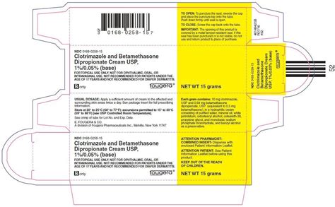 Clotrimazole Betamethasone Cream - FDA prescribing information, side effects and uses