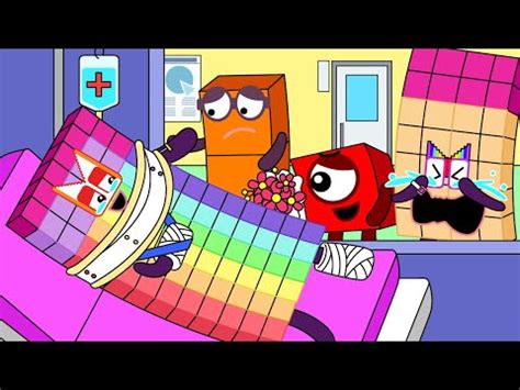 Oh No, Numberblocks 78 Had Accident | Numberblocks Fanmade Coloring Story - YouTube