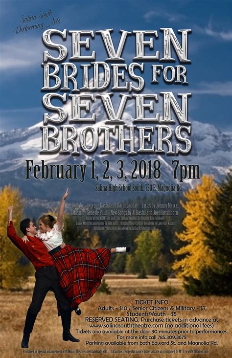 South Presents “Seven Brides for Seven Brothers”