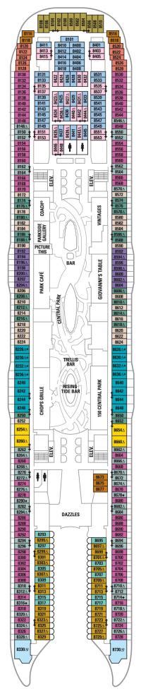 Deck 8 - Allure of the Seas Deck Plans | Royal Caribbean Blog