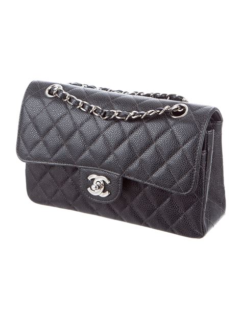 Chanel Caviar Classic Small Double Flap Bag - Handbags - CHA175672 ...