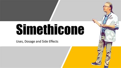 Simethicone uses dosage and side effects - YouTube