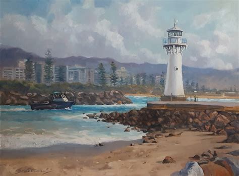 Wollongong Lighthouse (1128) - Art Lovers Australia