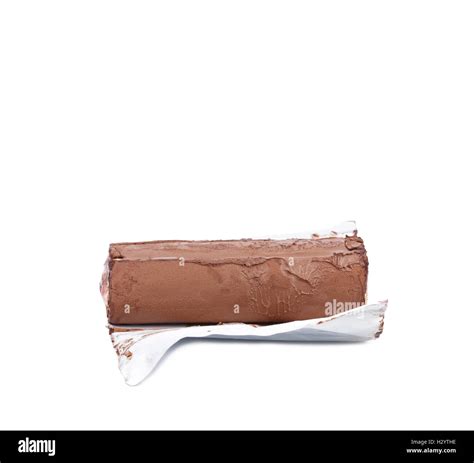 Melted chocolate bar Stock Photo - Alamy