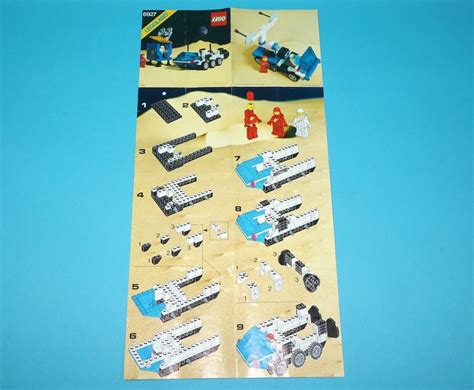 LEGO ORIGINAL SPARE INSTRUCTIONS 6927 SPACE ALL TERRAIN VEHICLE 1980s ...