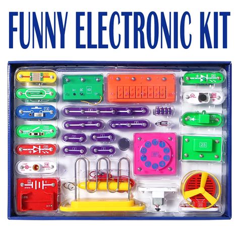 DIY Electronics Discovery Kit 789 Projects Circuits Electric Blocks Science kit for Children ...