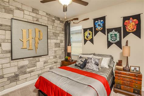 For the little wizard and witches, this Harry Potter themed bedroom is spellbinding in the North ...